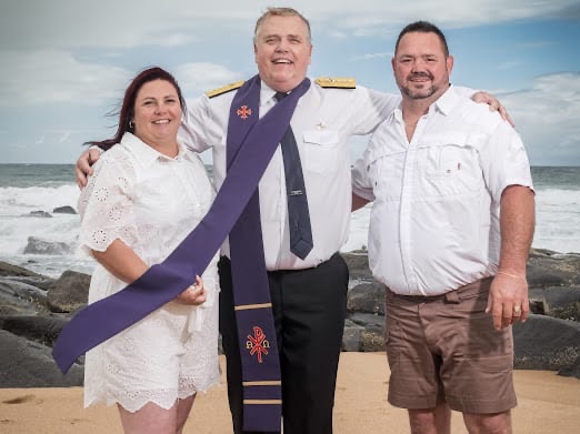 Wedding ceremony by Dr. Gerrit Rademeyer in Vrede